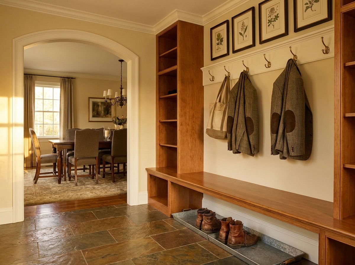 house cleaning ashland ma mudroom and entry